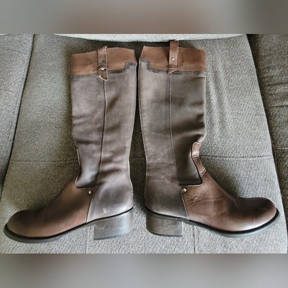 Stelle Monelle brown leather boots in size 36 - Picture 2 of 6